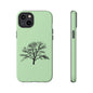 Minimalist Tree Phone Case, Nature-Inspired Phone Cover, Eco-Friendly Cell Phone Accessory, Perfect Gift for Nature Lovers