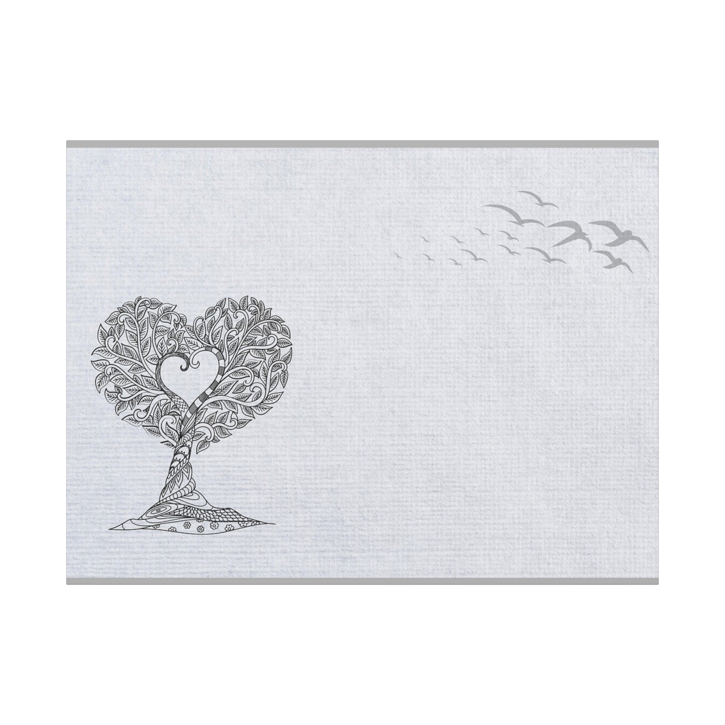 Matte Canvas, Stretched, 1.25" - Heart Tree