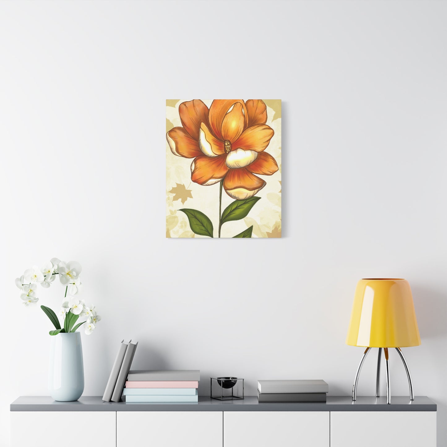 Copy of Matte Canvas, Stretched, 1.25" Tulips Pink and Purple Flowers