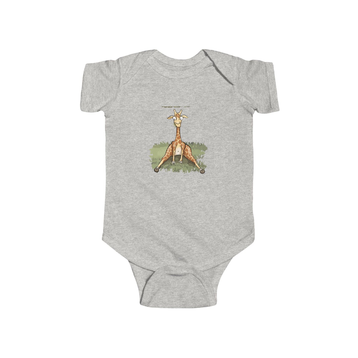 Cute Giraffe Infant Bodysuit, Baby Shower Gift, Gender Neutral Baby Clothing, Toddler Outfit, Animal Theme Baby Apparel