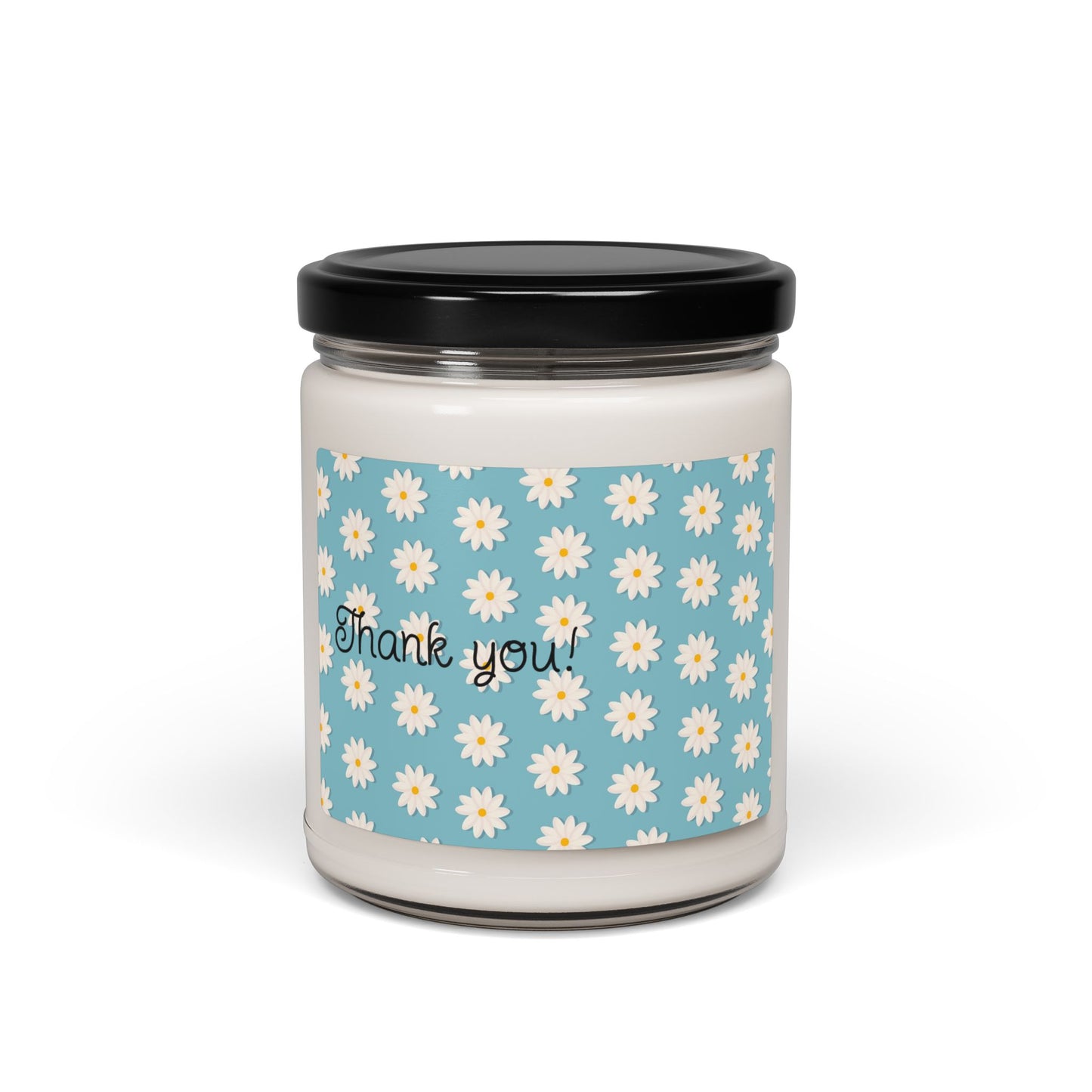 Thank You Daisy Scented Candle — 9oz Soy Jar (Thank You)