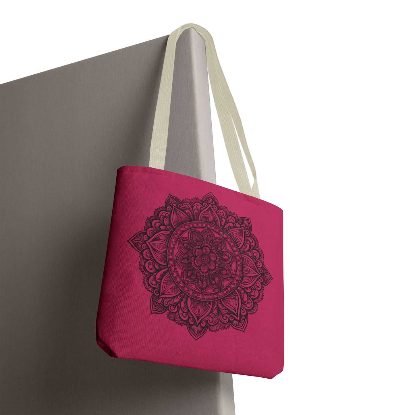 Mandala Tote Bag, Bohemian Style Bag, Eco-Friendly Shopping Bag, Gift for Her, Yoga Lover Tote