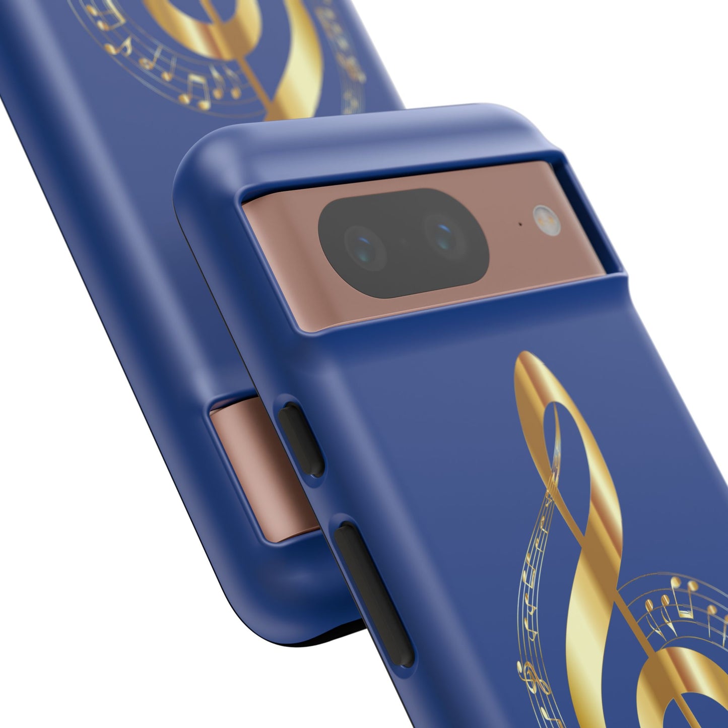Tough Cases Blue and Gold Musical Note