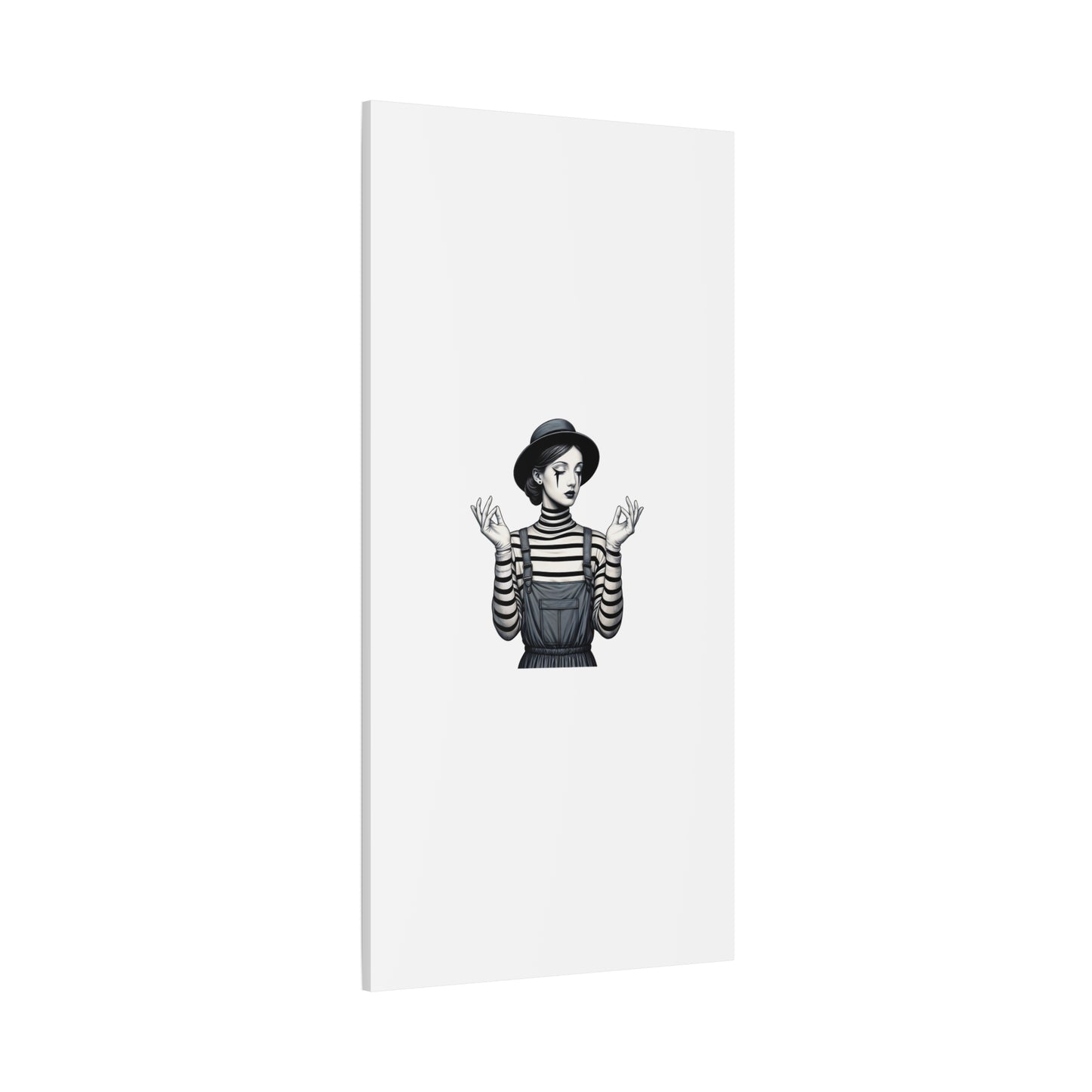 Meditative Striped Canvas Wall Art | Modern Boho Decor, Gift for Art Lovers, Minimalist Home Accent, Gallery Wall Art