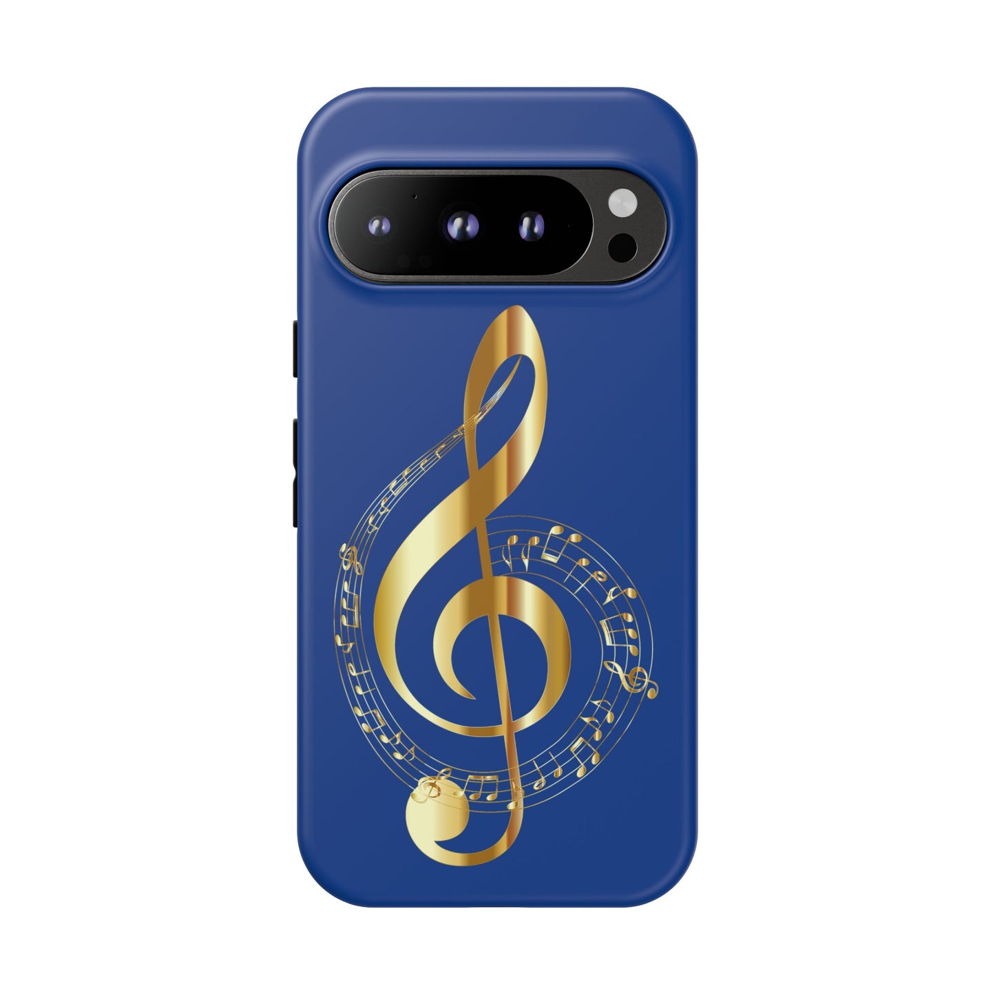 Tough Cases Blue and Gold Musical Note