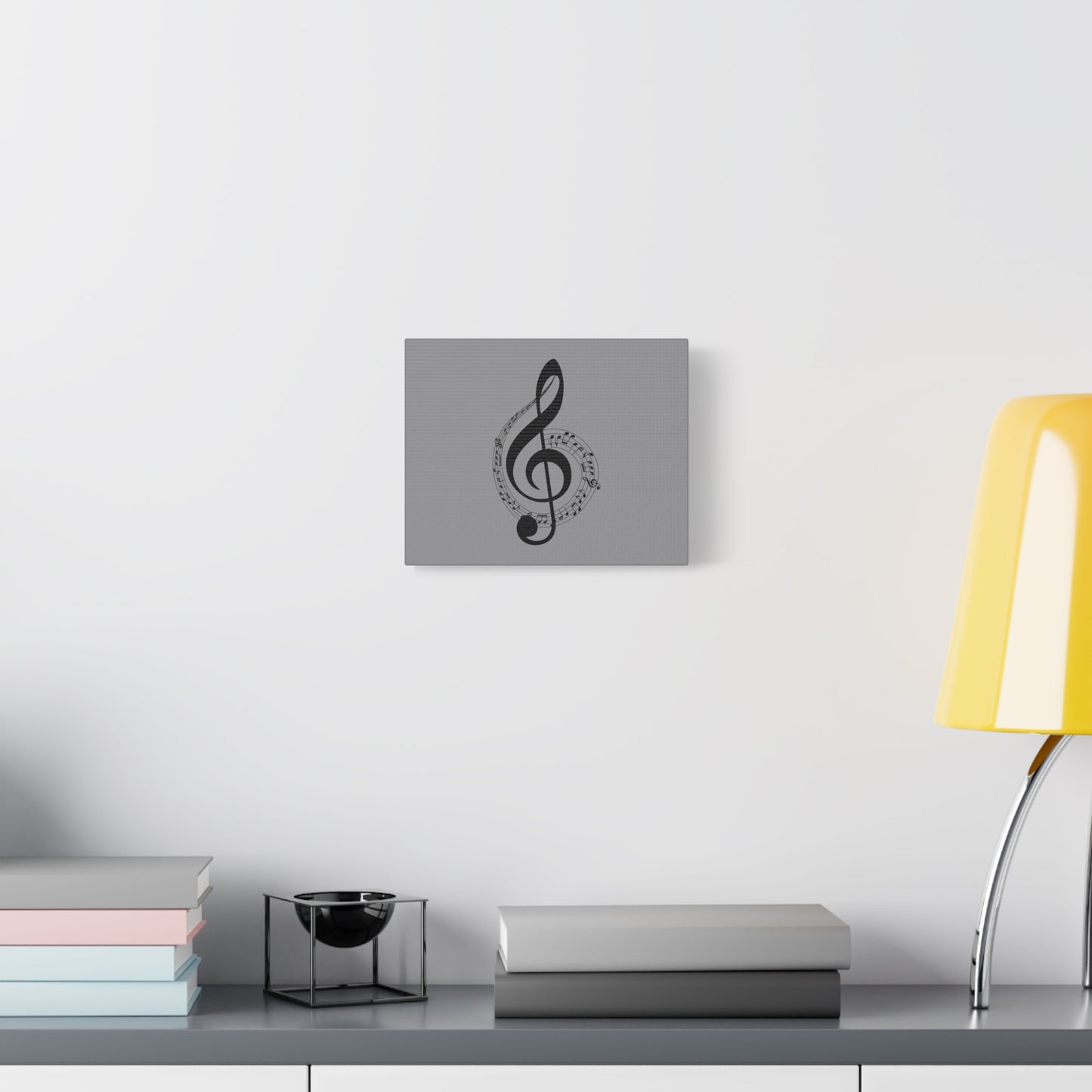 Musical Notes Canvas Print, Wall Art for Musicians, Music Lovers, Home Decor, Gift for Music Teacher, Birthday, Housewarming