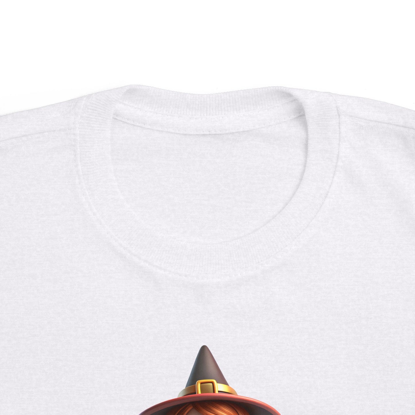 Toddler Halloween Witch Tee - Cute Witch Design, Kids Halloween Shirt, Toddler Costume Tee, Toddler's Fine Jersey Tee, Spooky Season [...]