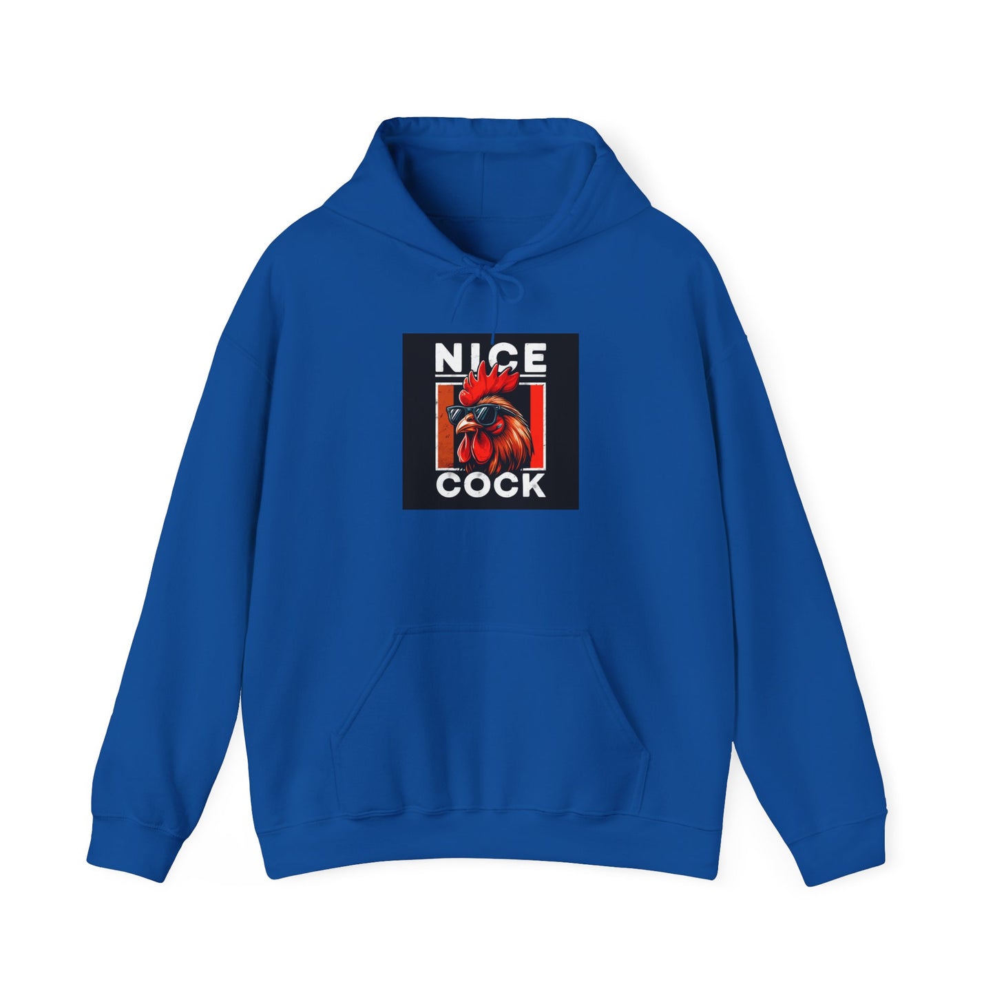 Rooster Graphic Hoodie – "Nice Cock" Bold Farmhouse Pullover