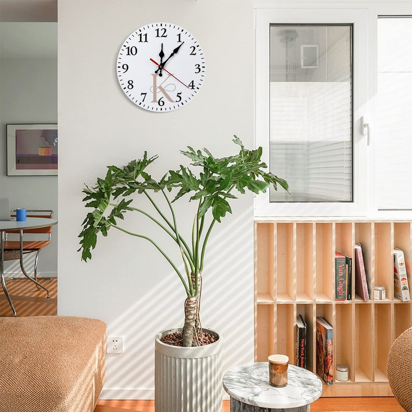 Modern Wooden Wall Clock