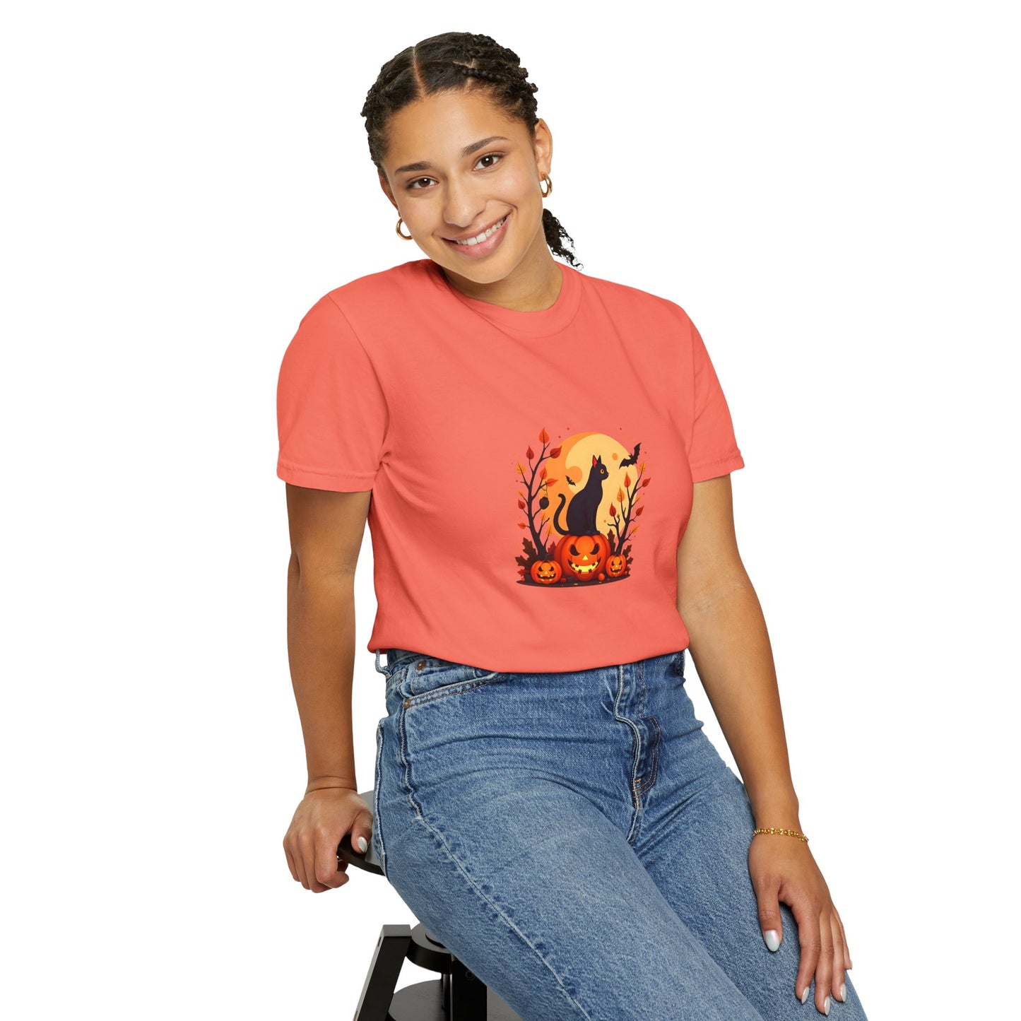 Unisex Garment-Dyed T-shirt - Halloween