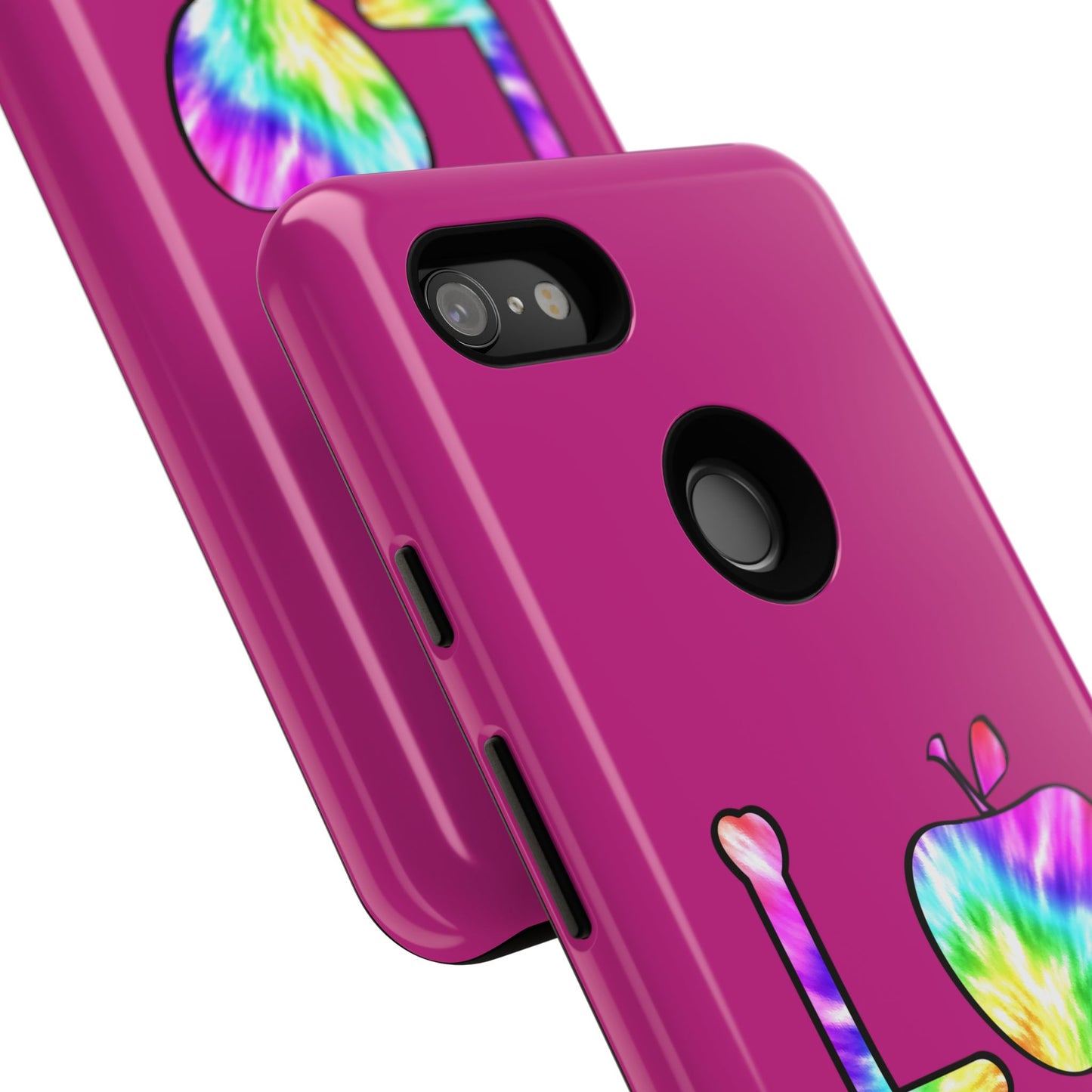 Colorful Love Phone Case, Tough Cases for iPhone, Cute Phone Accessory, Gift for Her, Summer Vibe Phone Cover