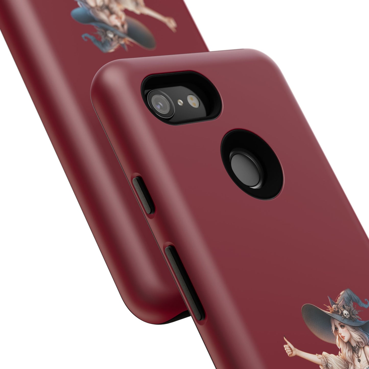 Witchy Phone Case - Magical, Durable - Halloween Gift, Cosplay Accessory, Cute Witch Design