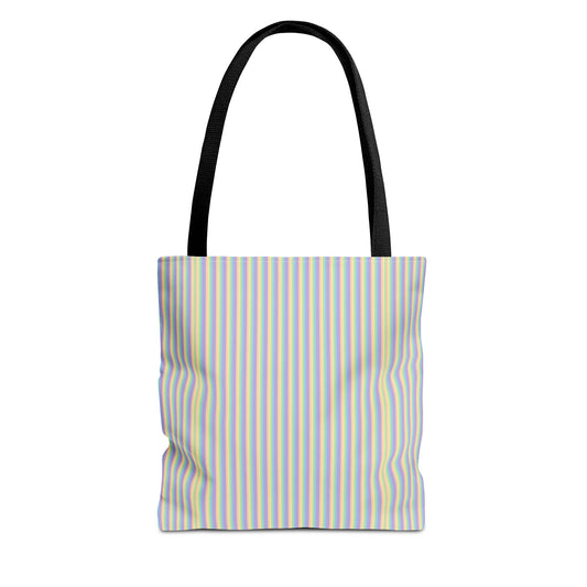 Colorful Striped Tote Bag | Reusable Shopping Bag, Beach Tote, Eco-Friendly Gift, Everyday Carryall, Summer Essentials
