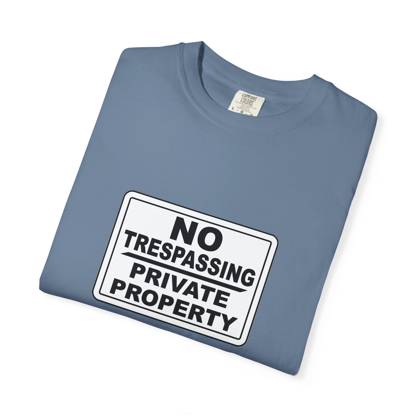 Unisex Garment-Dyed T-Shirt with Bold 'No Trespassing' Design | Casual Wear, Gift for Outdoors Lovers, Funny Shirt, Statement Tee, [...]