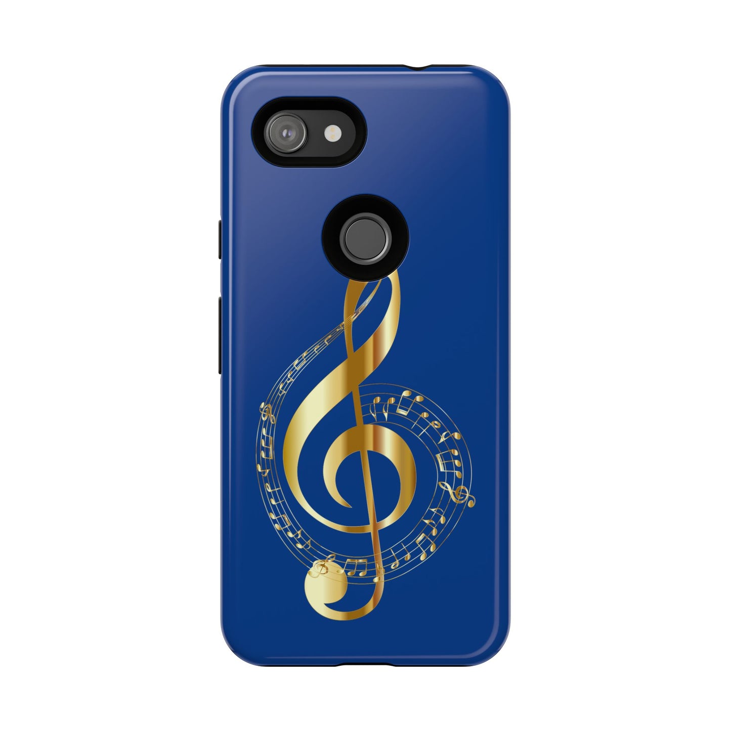 Tough Cases Blue and Gold Musical Note