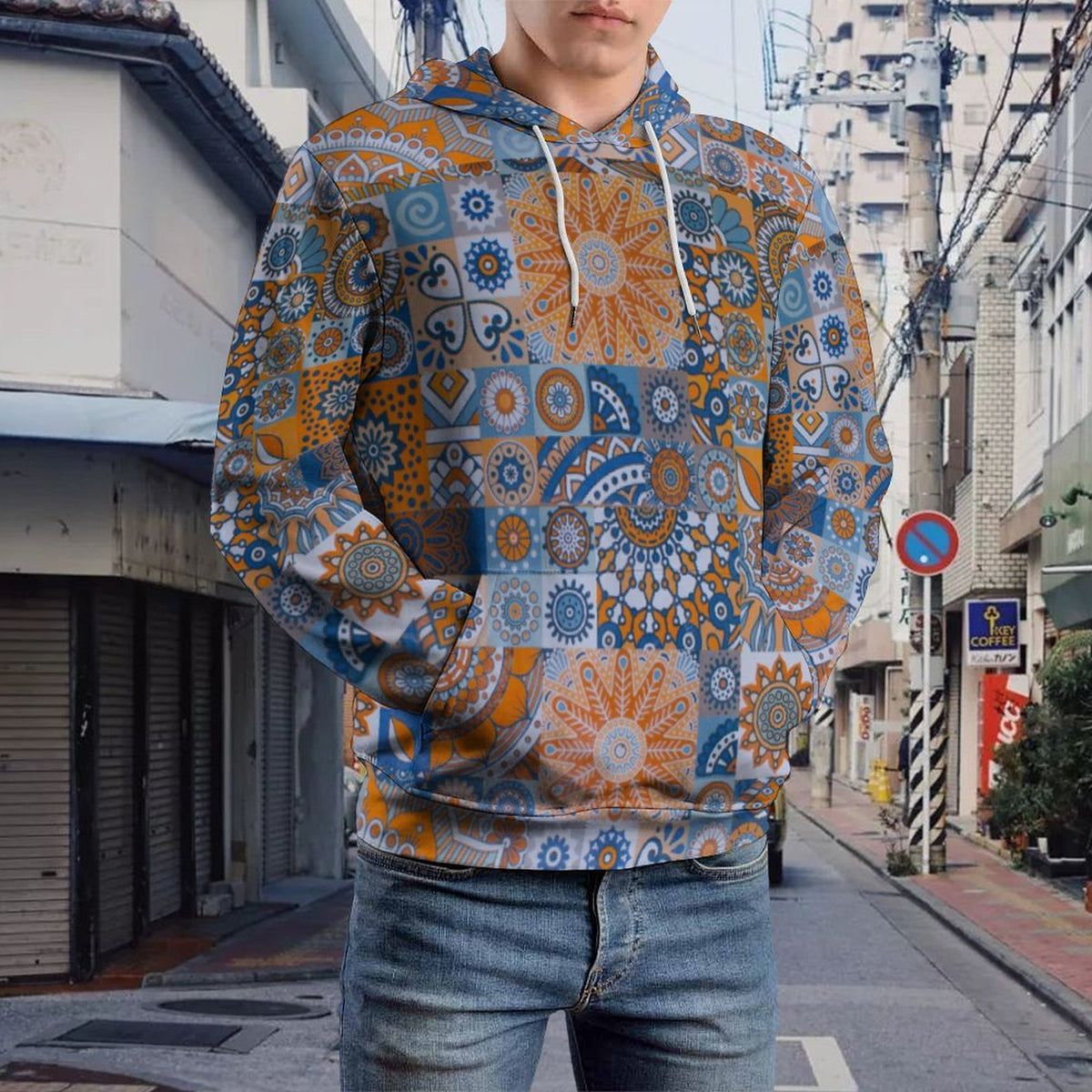 Custom Design Cool Hoodie with Double-layer Cap