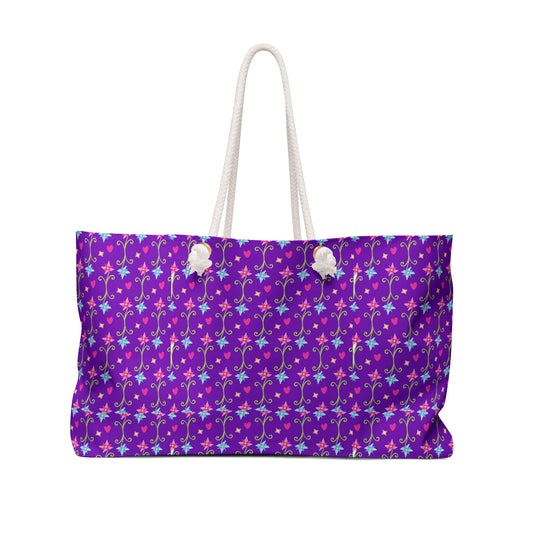 Vibrant Weekend Getaway Bag for Stylish Travelers, Perfect for Beach Days, Gym, Picnics, and Overnight Trips