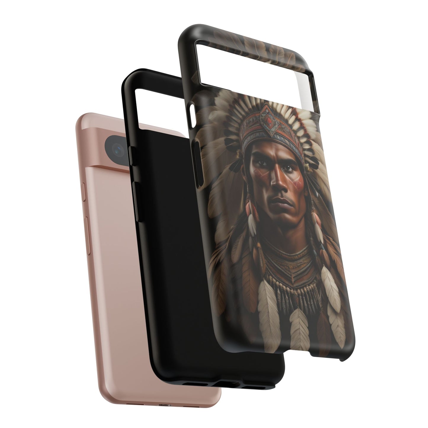 Native American Art Phone Case, Strong Culture Design, Unique Gift for Him or Her, Tough Cases, Customizable Protector, Tribal Style