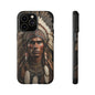 Native American Art Phone Case, Strong Culture Design, Unique Gift for Him or Her, Tough Cases, Customizable Protector, Tribal Style