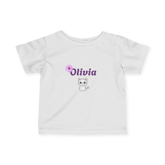 Personalized Infant Tees with Cute Designs for Newborns, Baby Gift, Toddler Clothing, Custom Kids Apparel