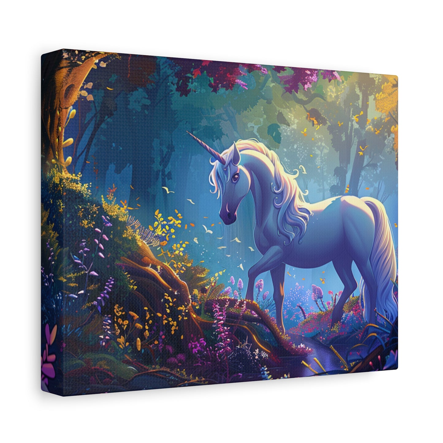 Matte Canvas, Stretched, 1.25" - Unicorn