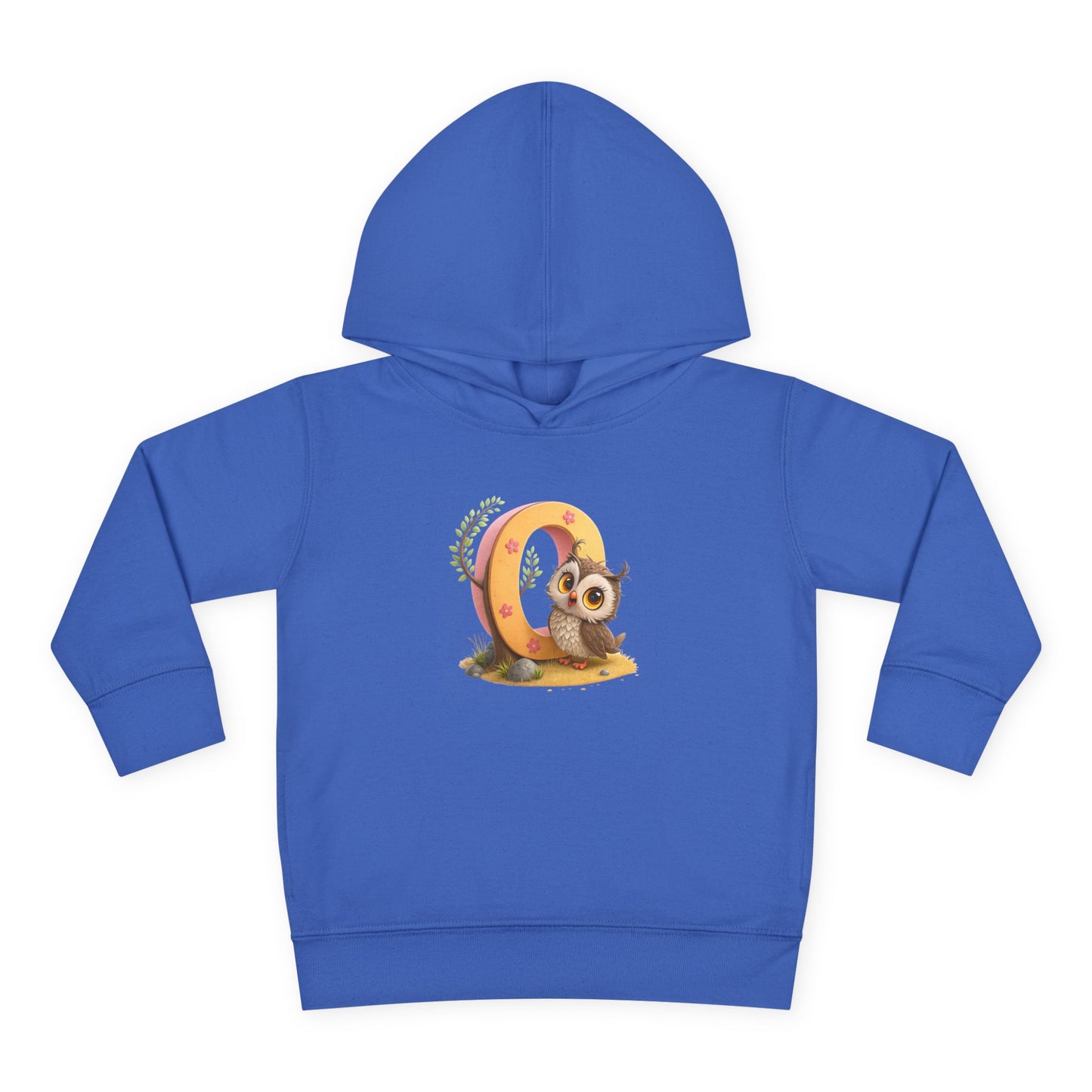 Adorable Toddler Owl Pullover Fleece Hoodie, Cute Kids Hoodie, Owl Design, Cozy Toddler Apparel, Perfect for Gifts and Playtime