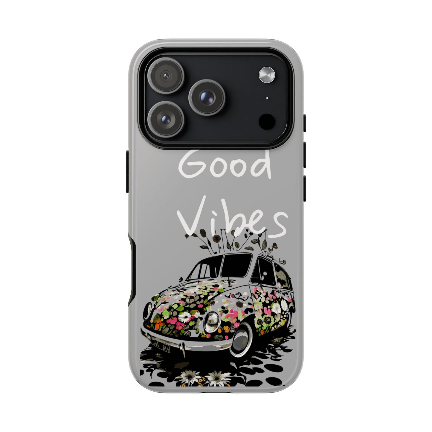 Floral Phone Case | Good Vibes, Phone Accessories, Gift for Her, Trendy Tech, Summer Vibes, Birthday Gift
