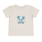 Adorable Elephant Toddler Tee, Kids Short Sleeve Shirt, Cute Baby Clothes, Elephant Lover Gift, Birthday Outfit