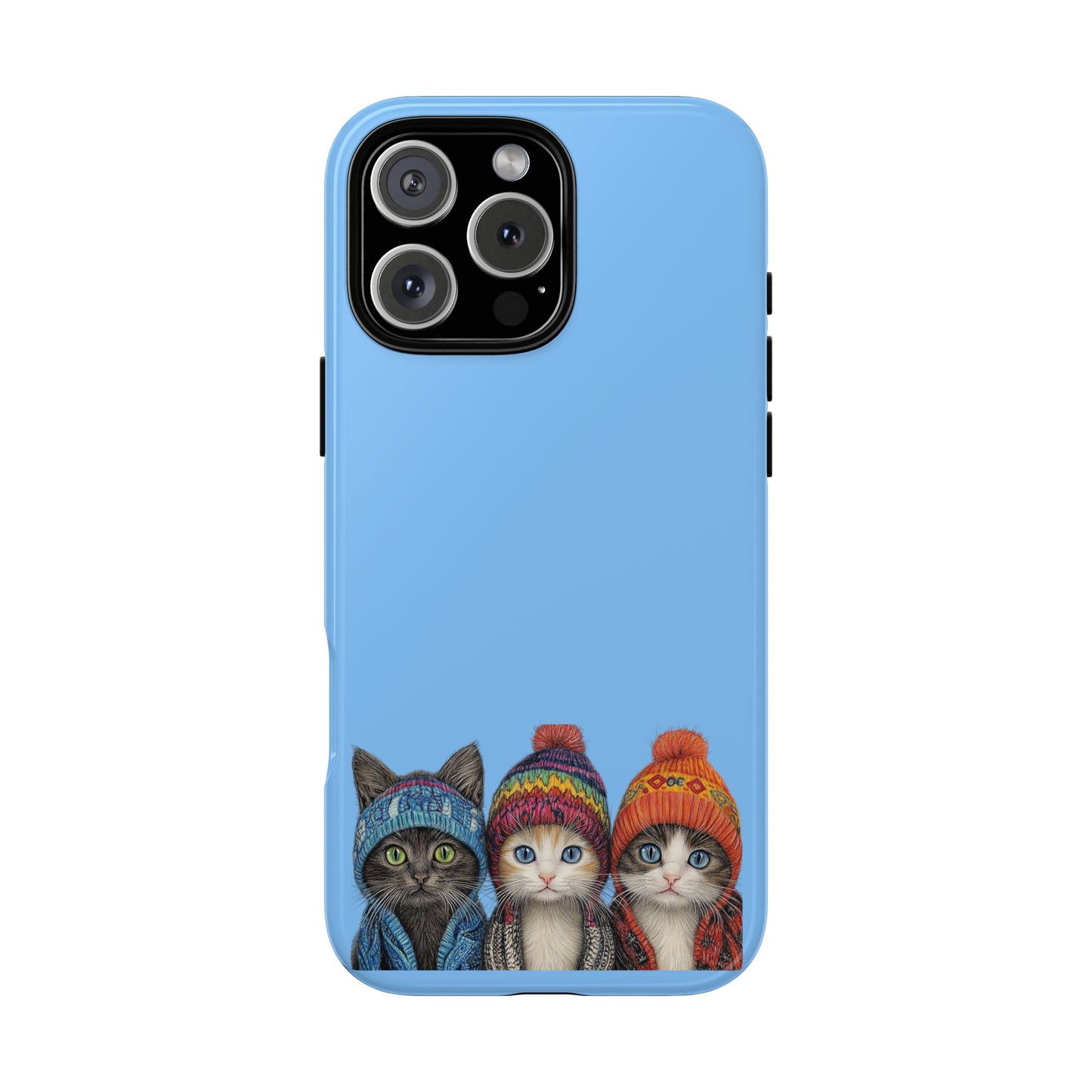 Cat-Themed Phone Case, Cute Cat Cases for Cat Lovers, Gifts for Cat Owners, Fun Cat Accessories, Holiday Present for Pet Lovers