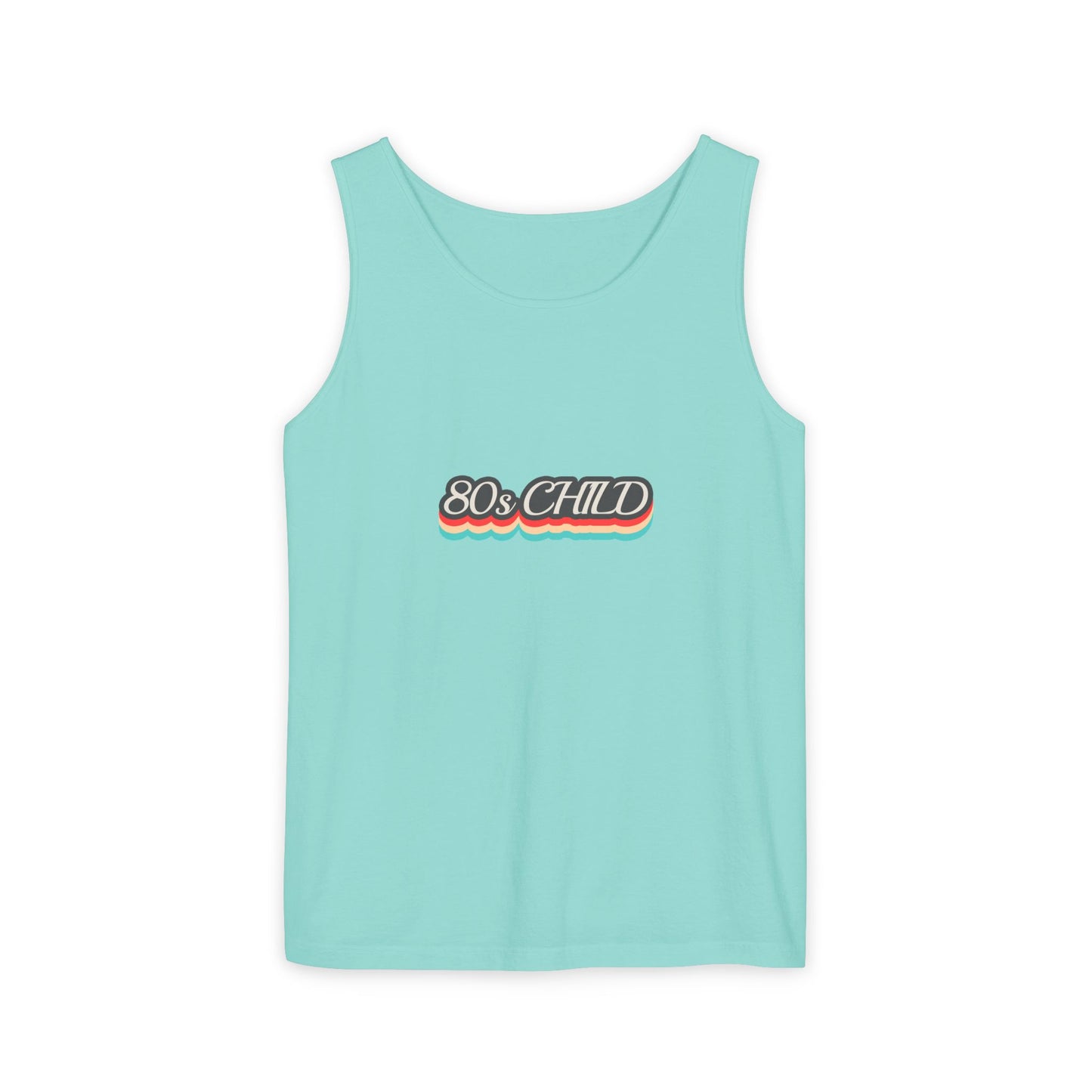80s Child Unisex Tank Top | Retro Summer Wear, Vintage Style Shirt, Gift for 80s Lovers, Bohemian Fashion, Nostalgic Apparel
