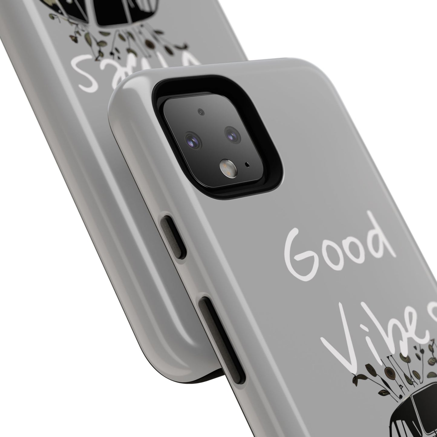 Floral Phone Case | Good Vibes, Phone Accessories, Gift for Her, Trendy Tech, Summer Vibes, Birthday Gift