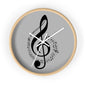 Musical Notes Wall Clock - Perfect for Music Lovers, Home Decor