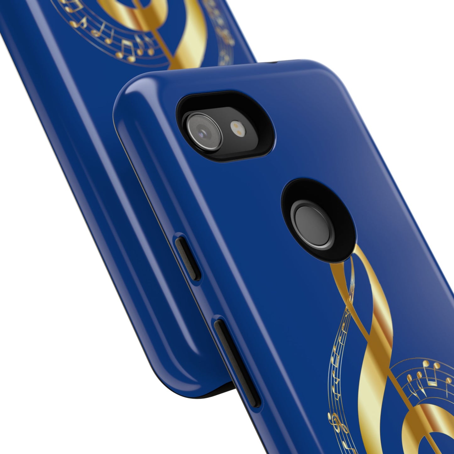 Tough Cases Blue and Gold Musical Note