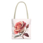 Romantic Floral Tote Bag, Rose Design, Chic Bag, Stylish Carryall, Perfect Gift for Her, Everyday Use, Eco-Friendly