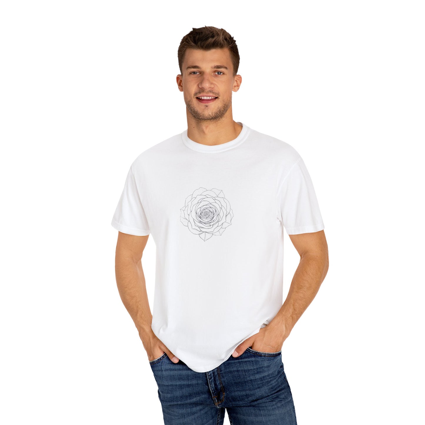 Stylish Floral T-Shirt for All Occasions - Perfect Gift, Casual Wear, Unisex Tee, Summer Essential, Comfortable Fashion