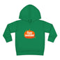 Toddler Happy Harvest Pullover Hoodie, Fall Kids Sweatshirt, Pumpkin Hoodie, Thanksgiving Gift, Cozy Autumn Wear