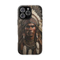 Native American Art Phone Case, Strong Culture Design, Unique Gift for Him or Her, Tough Cases, Customizable Protector, Tribal Style