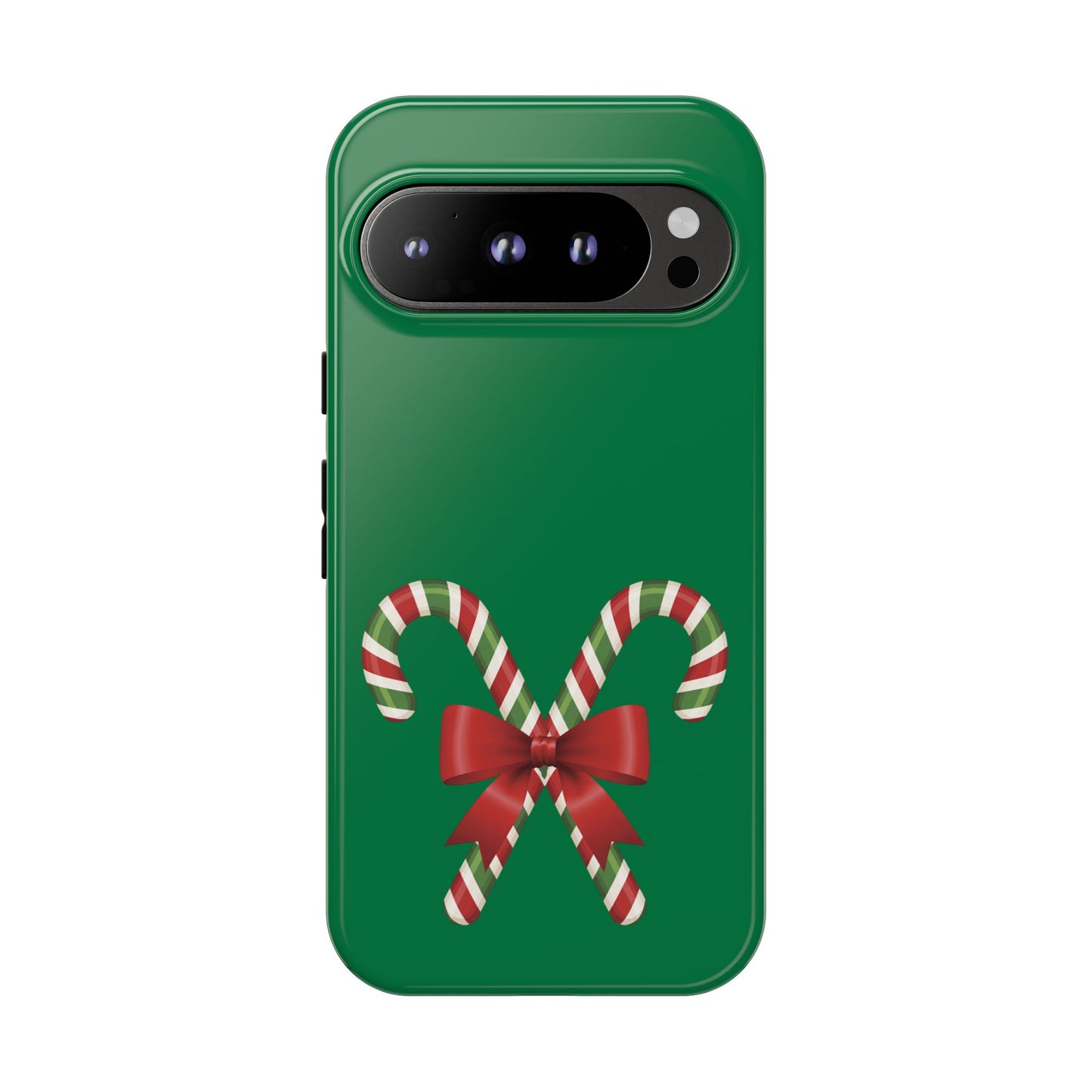 Candy Cane Phone Case: Holiday Spirit, Festive Gift, Cute Accessories, Christmas Decor, Seasonal Style