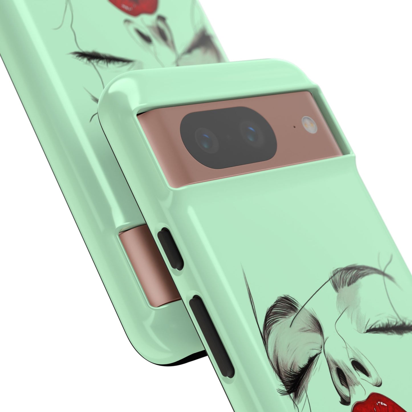 Stylish Phone Case, Artistic Phone Cover, Trendy Tech Accessory, Unique Cell Phone Protector, Gift for Her, Modern Aesthetic