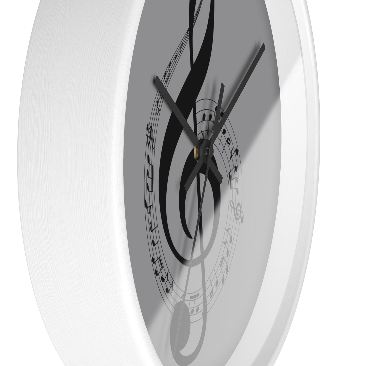 Musical Notes Wall Clock, Perfect Gift for Musicians, Home Decor