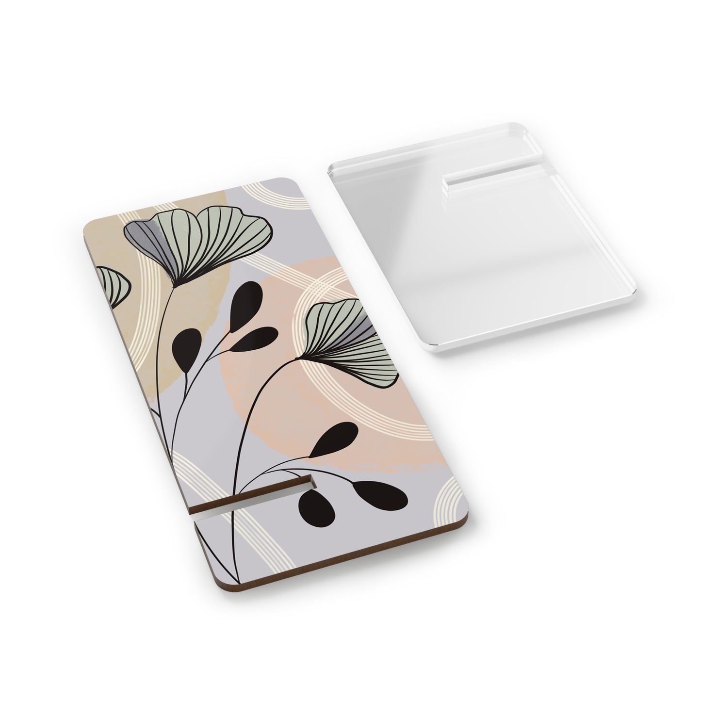 Chic Floral Mobile Display Stand - Smartphone Holder for Home, Desk, Gifts, Unique Décor, Phone Stand