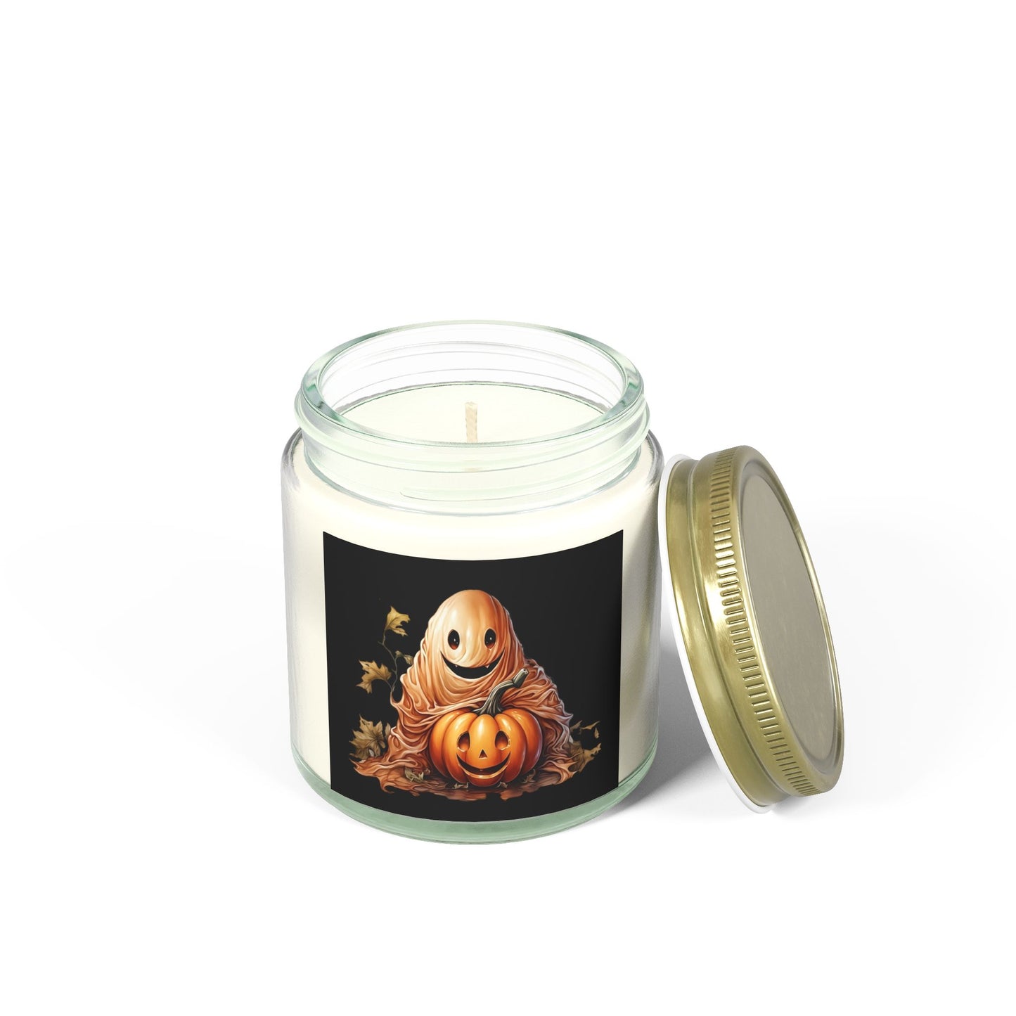 Halloween Scented Candles, Fall Decor, Cozy Home Fragrance, Pumpkin Spice Candle, Spooky Vibes, Autumn Gift