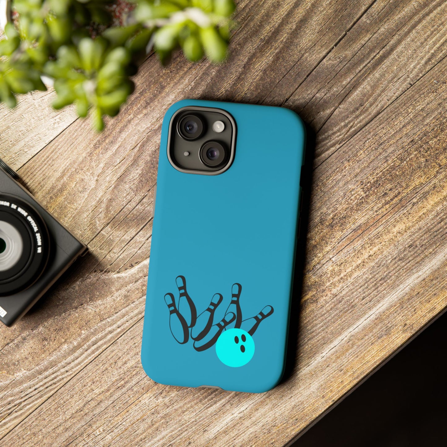 Bowling Phone Case, Tough Cases for Bowling Enthusiasts, Fun Gift for Bowlers, Unique Phone Accessory, Sports Themed Cases