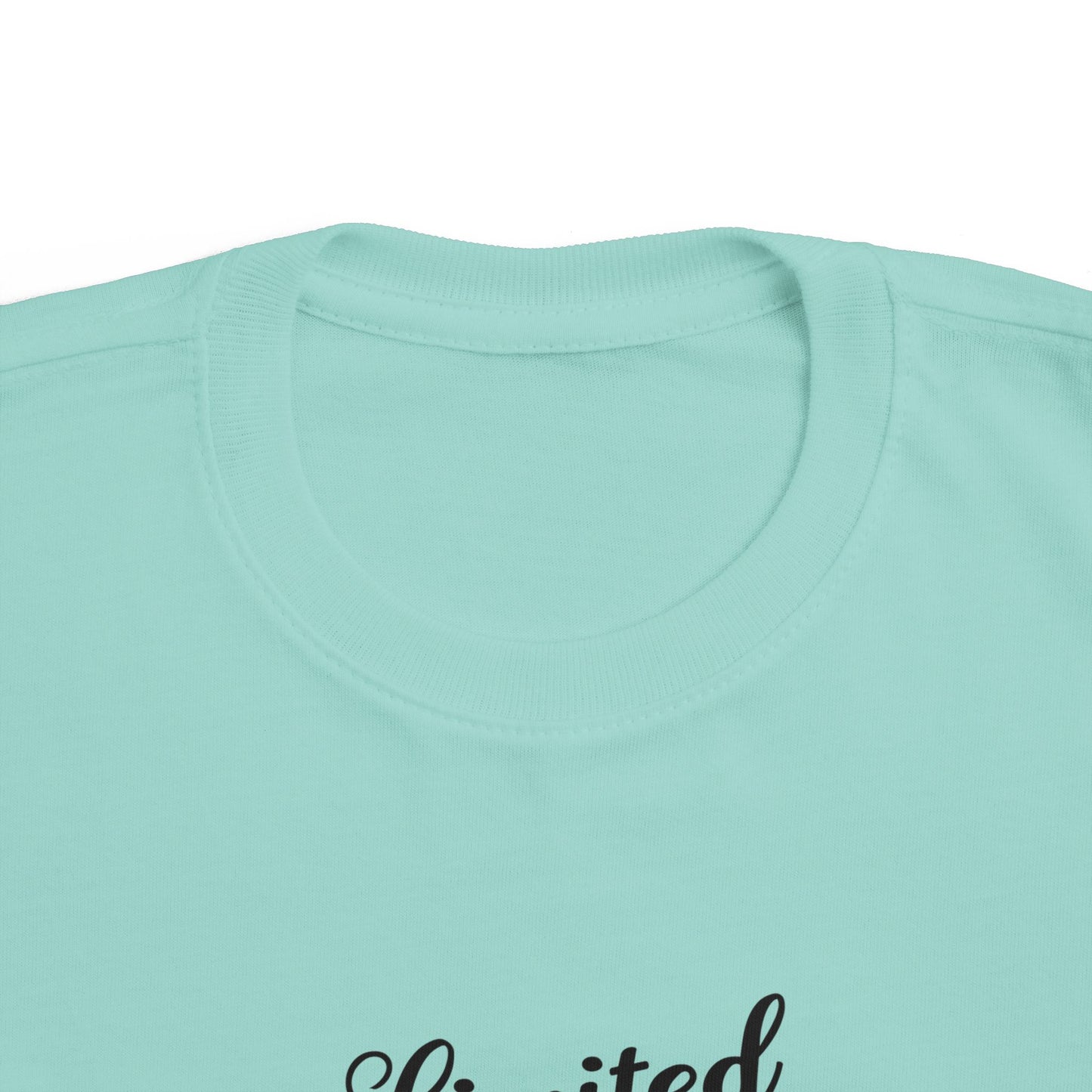 Limited Edition Toddler Tee, Cute Kids Shirt, Children's Fashion, Baby Gift, Toddler Apparel, Playful Clothing, Special Occasion Wear