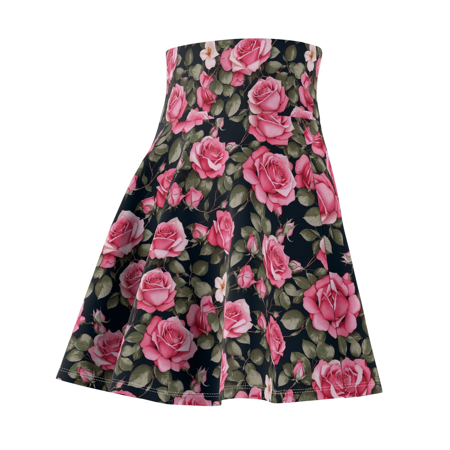 Floral Women’s Skater Skirt, Stylish Casual Summer Skirt, Perfect for Weddings, Parties, Festivals, Fashion Statement Piece