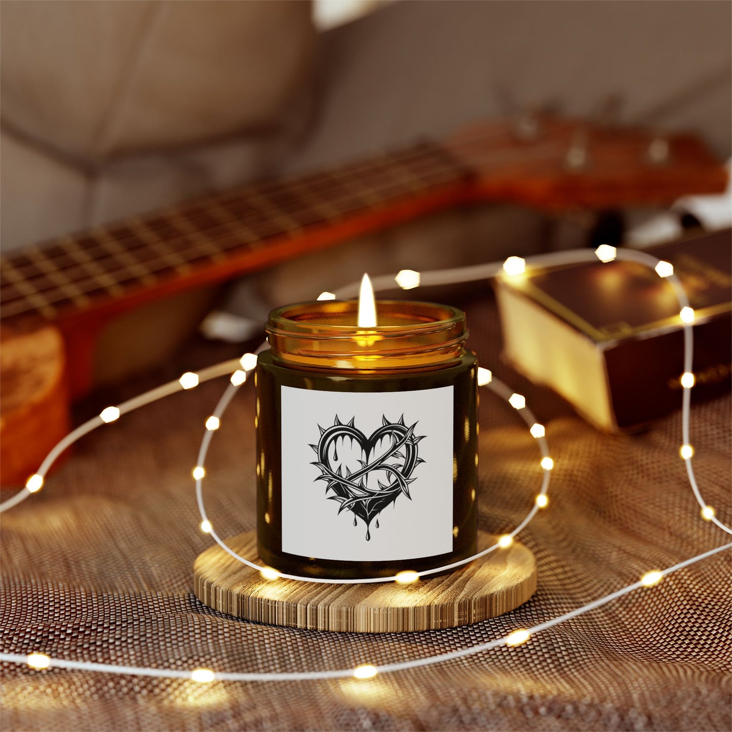 Heart-Shaped Scented Candle | Unique Candle Gift, Home Decor, Relaxation, Wedding, Birthday, Self-Care