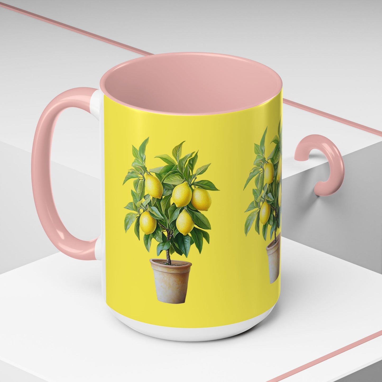 Lemon Tree Accent Coffee Mug - Cheerful Gift for Garden Lovers, Unique Kitchen Decor, Spring Celebration, Housewarming Present, [...]