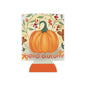 Autumn Pumpkin Can Cooler - Hello Autumn Insulated Beverage Holder, Fall Party, Thanksgiving Gift, Outdoor Events, Seasonal Decoration