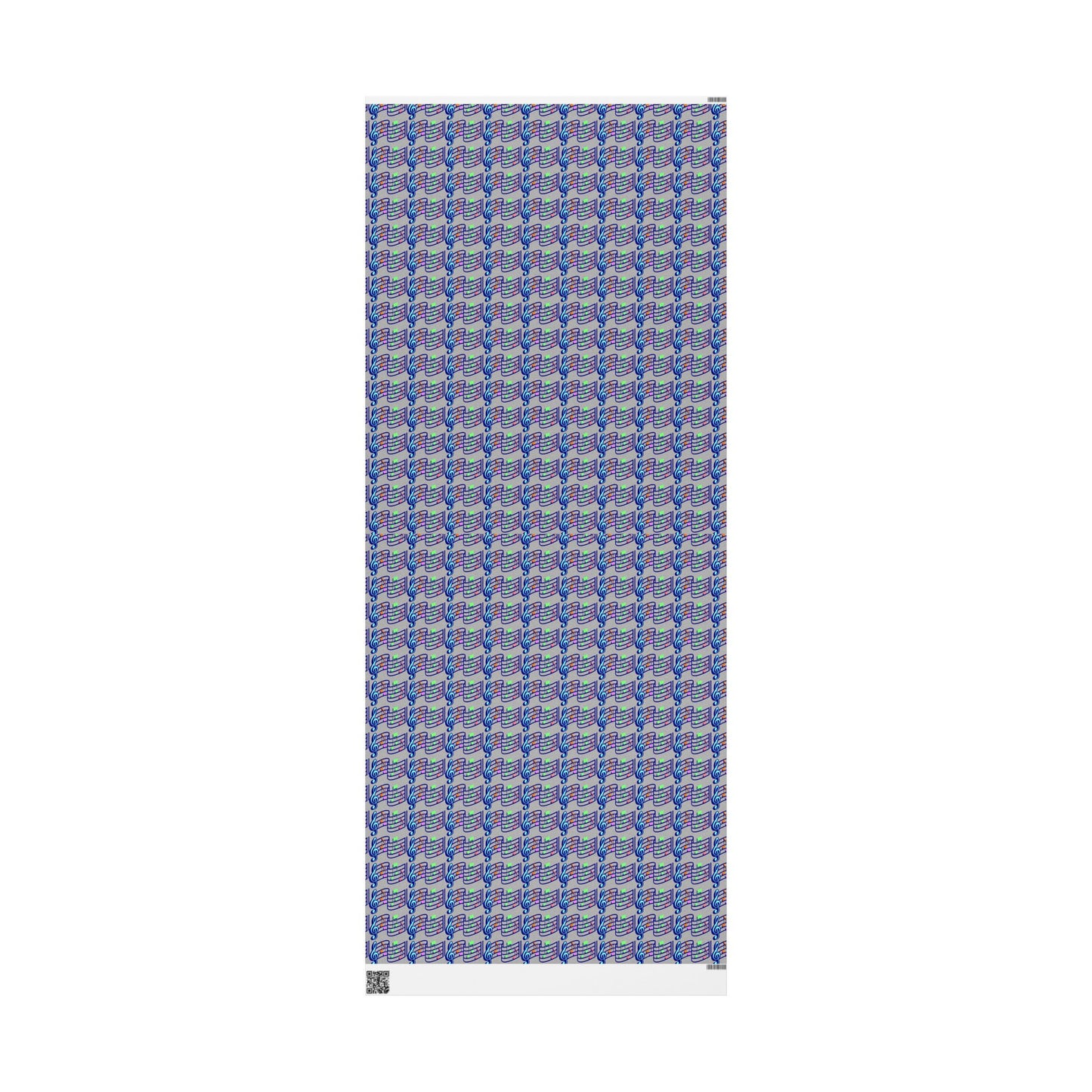 Musical Note Wrapping Paper, Fun Gift Wrap for Music Lovers, Birthday