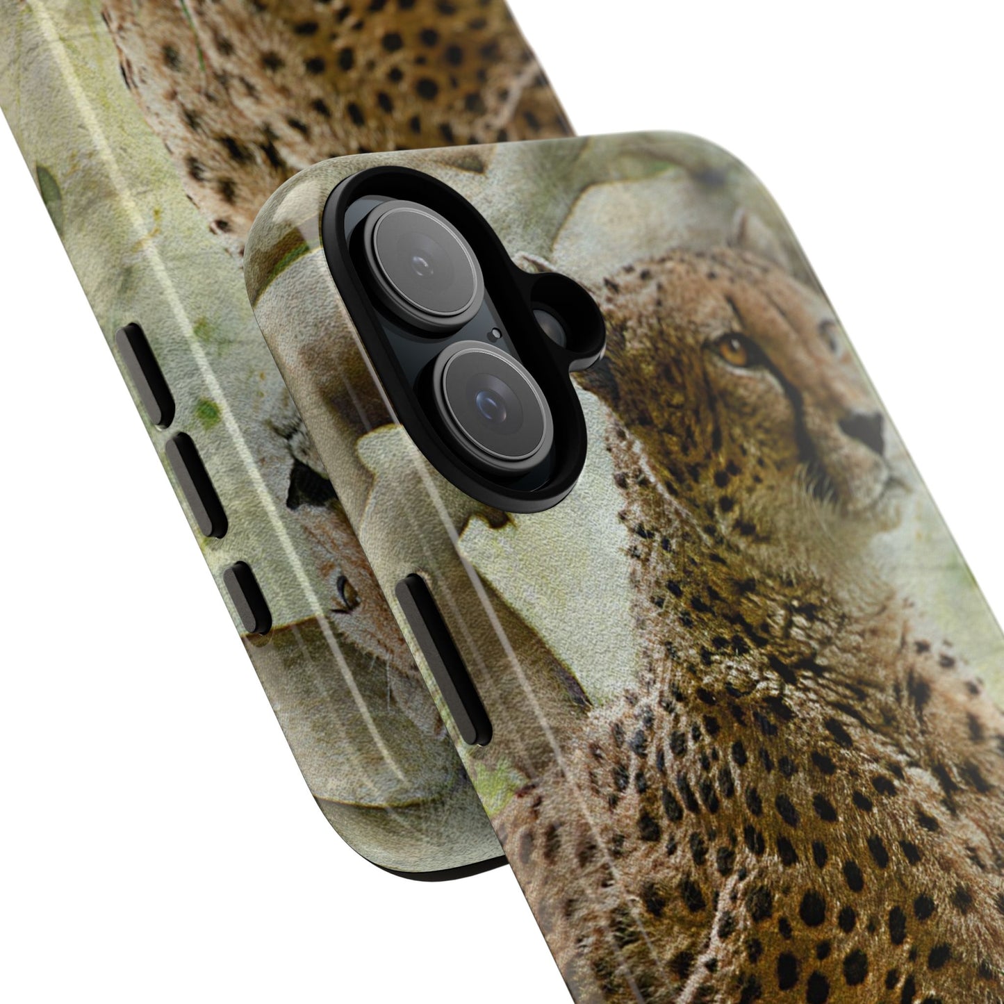 Cheetah Phone Case, Tough Cases, Animal Lover Gift, Wildlife Protection, Eco-Friendly Mobile Cover, Unique Phone Accessory